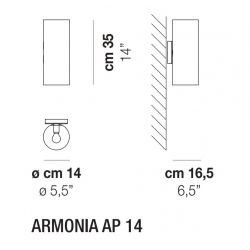 ARMONIA AP 14 KINKIET VISTOSI